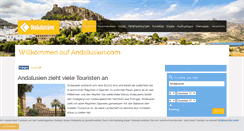 Desktop Screenshot of andalusien.com