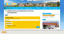 Desktop Screenshot of andalusien.de