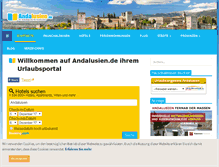Tablet Screenshot of andalusien.de